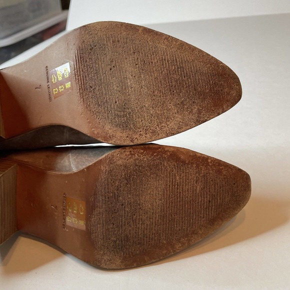 Madewell The Grayson Chelsea Boot in Velvet 7 In Distressed Stone / Taupe Bootie - Picture 13 of 13